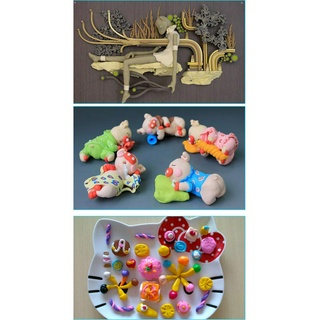 Đất sét mềm POLYMER CLAY cao cấp làm DIY
