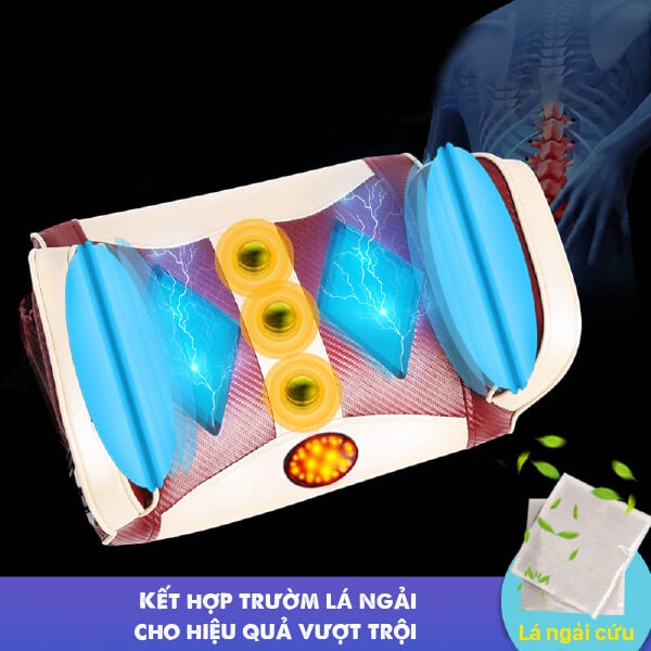 Máy massage thắt lưng,matxa lưng,hỗ trợ giảm đau vùng thắt lưng hiệu quả