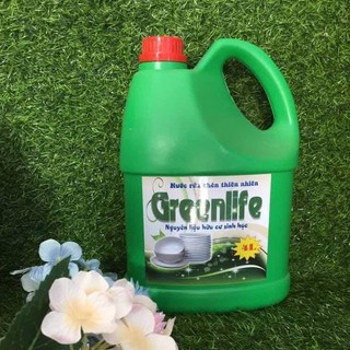 Nước rửa chén bồ hòn Greenlife 4L
