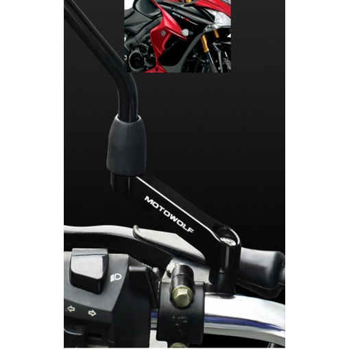 Pát mở rộng chân gương Motowolf