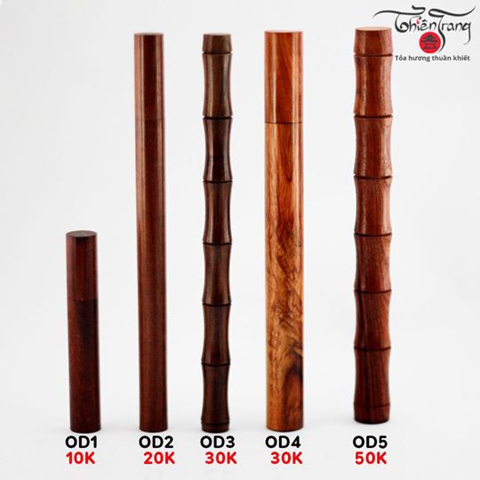 Ống đựng thanh trầm - Trầm Hương Thiên Trang