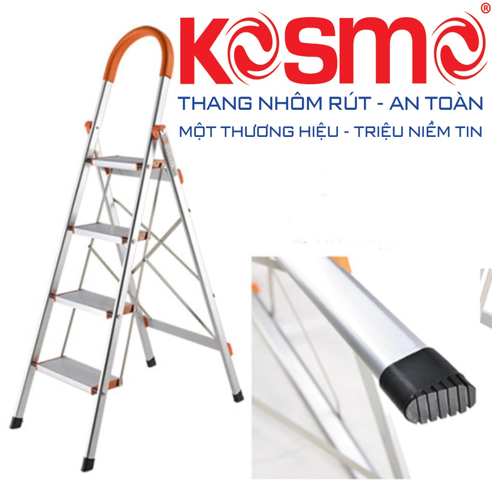 THANG GHẾ 4 BẬC KOSMO XẾP GỌN