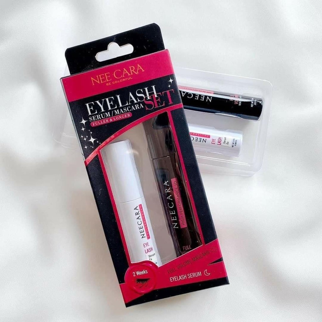 MASCARA EYELASH SET THÁI LAN (Mua 1 Masscara tặng 1 serum mọc dài mi) | BigBuy360 - bigbuy360.vn