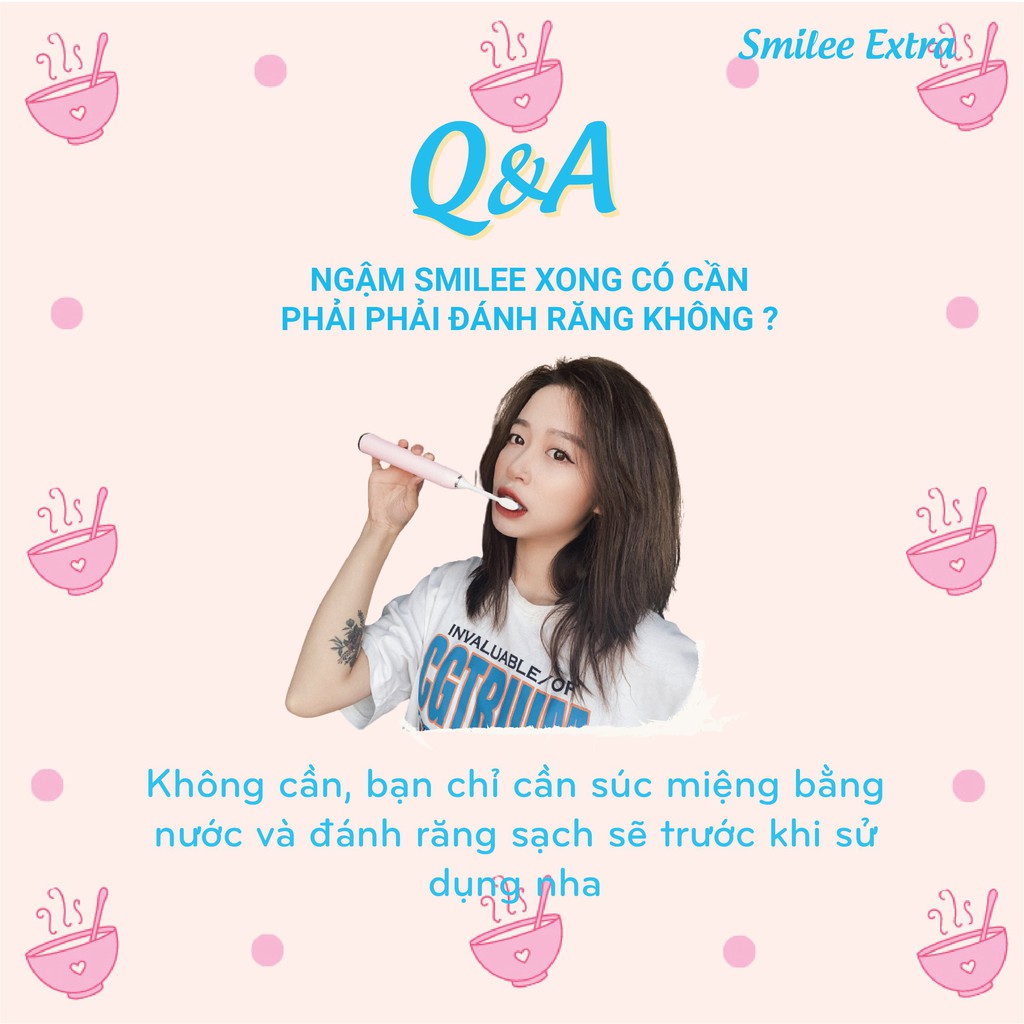 Smilee extra-bộ kít làm trắng răng tại nhà tiện lợi và an toàn nhất