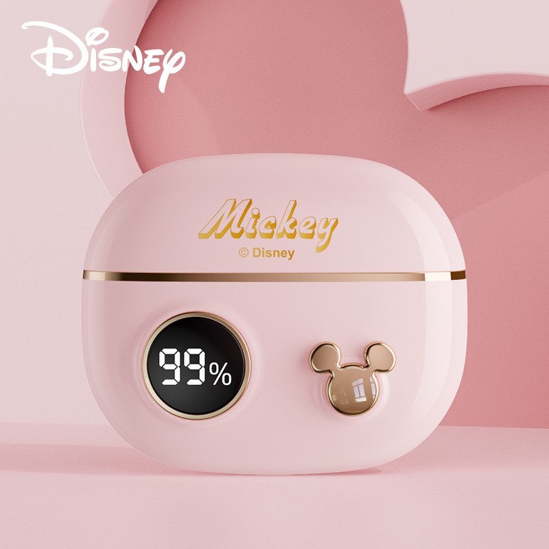Tai nghe nhét tai Disney không dây bluetooth 5.2 TWS P88S giảm tiếng ồn phong cách thể thao
