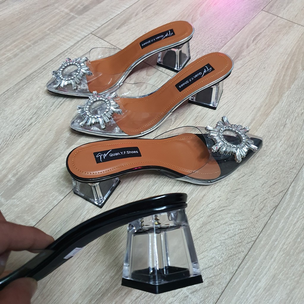 Sục Nữ 5p ẢNH THẬT Cao Gót Nữ Quai Đế Trong [ HÀNG ĐẸP ] L05