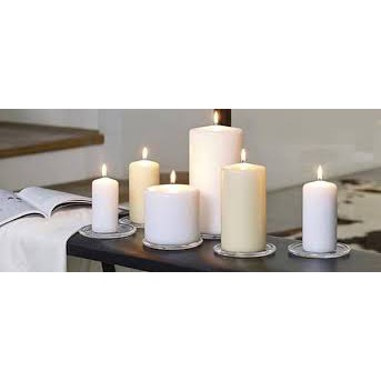 Nến trụ trang trí sáp cọ 100% nguyên liệu tự nhiên