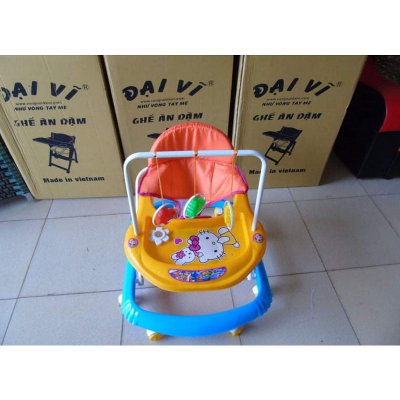 Xe tròn tập đi có nhạc Đại Vĩ xe chơi cho bé