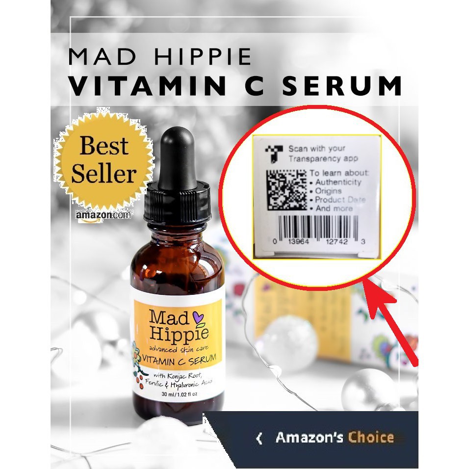 [CHÍNH HÃNG] Serum Vitamin C Mad Hippie Sáng Da Mờ Thâm Nám