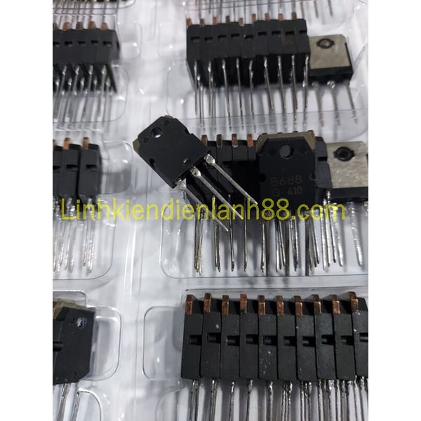 Transistor KB688 B688 Bóc Máy, Lưng Đồng, Chân Dài, ĐẢm Bảo Chất Lượng
