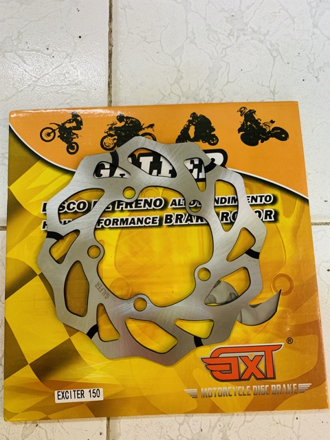 Combo dĩa thắng trước sau ex150 & winer Galfer