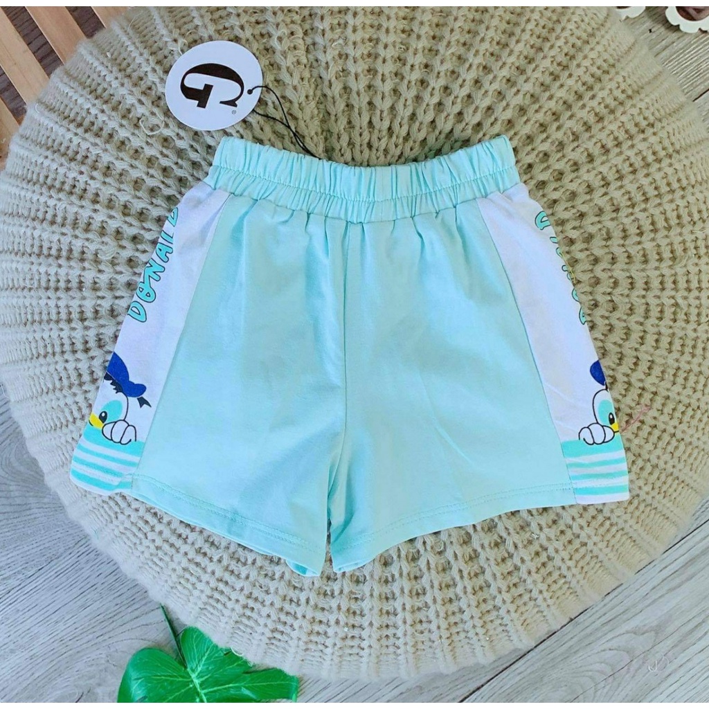 Lyvyshop - (Cotton SG chính phẩm) Quần đùi bé trai, bé gái siêu dễ thương cho bé từ 09-23kg