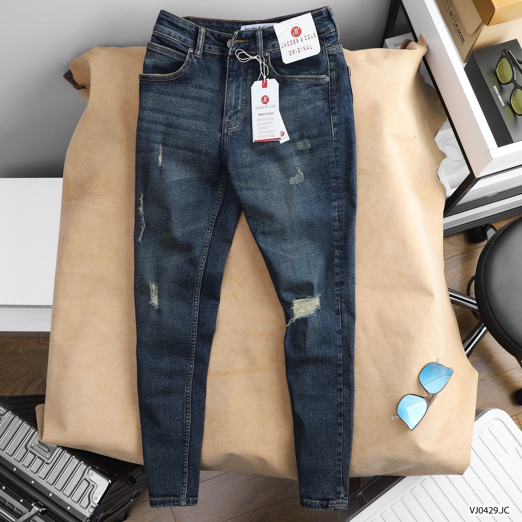 Quần Jeans hàng cao cấp 2 màu, dáng vừa