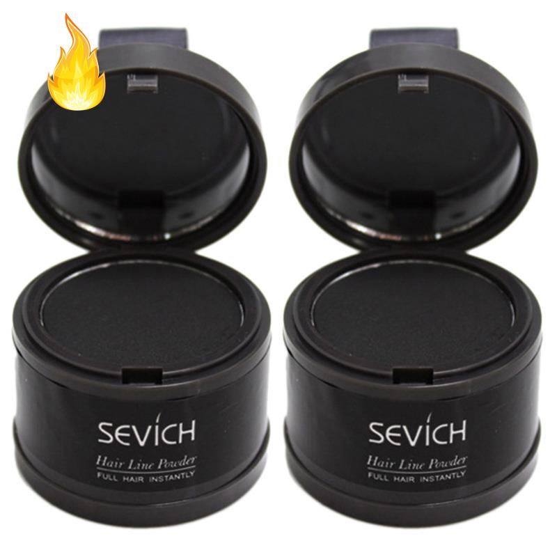 [Hàng mới về] Set 2 phấn phủ tóc che khuyết điểm Sevich màu đen tự nhiên