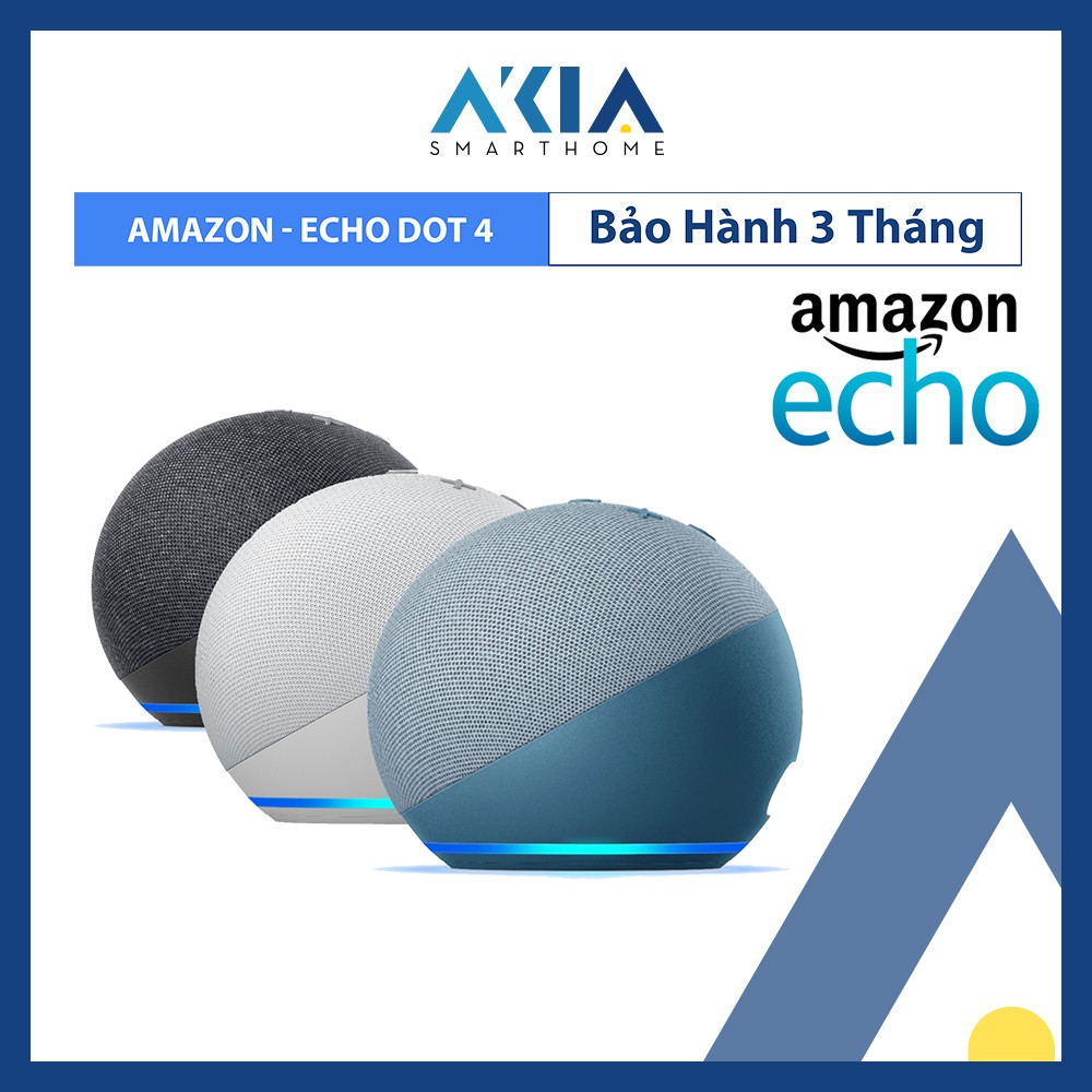 Amazon Echo Dot (gen 4), loa thông minh tích hợp trợ lý ảo Alexa