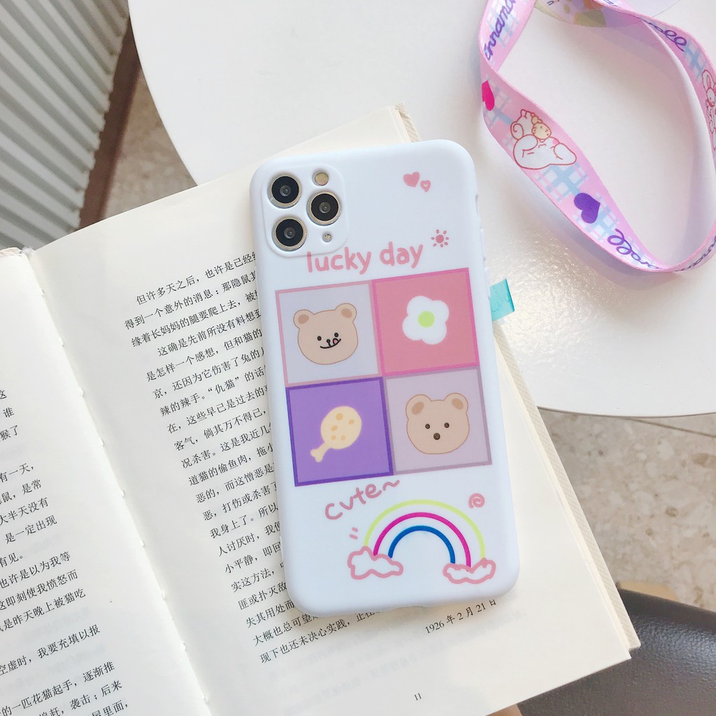 Ốp Lưng Điện Thoại Mềm In Hình Dễ Thương Cho Iphone 11 Pro Max X Xs Max Xr Iphone 7 8 Plus 6s Plus Se 2020 | BigBuy360 - bigbuy360.vn