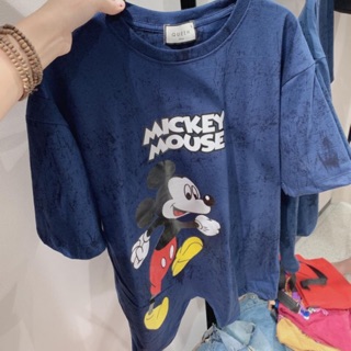 Áo Tshirt mickey hàng Thái Lan màu xanh