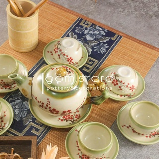 [ẤM LẺ] Ấm lẻ vẽ tay gốm sứ Bát Tràng (Sản phẩm chỉ gồm ấm lẻ, không gồm cả bộ)