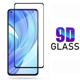Kính cường lực 9D bảo vệ toàn màn hình cho Xiaomi Mi 13 12T 12 11T 11 Lite 10T 9T Poco F5 X5 M5s M5 C40 F4 X4 F3 X3 GT NFC M4 M3 Pro