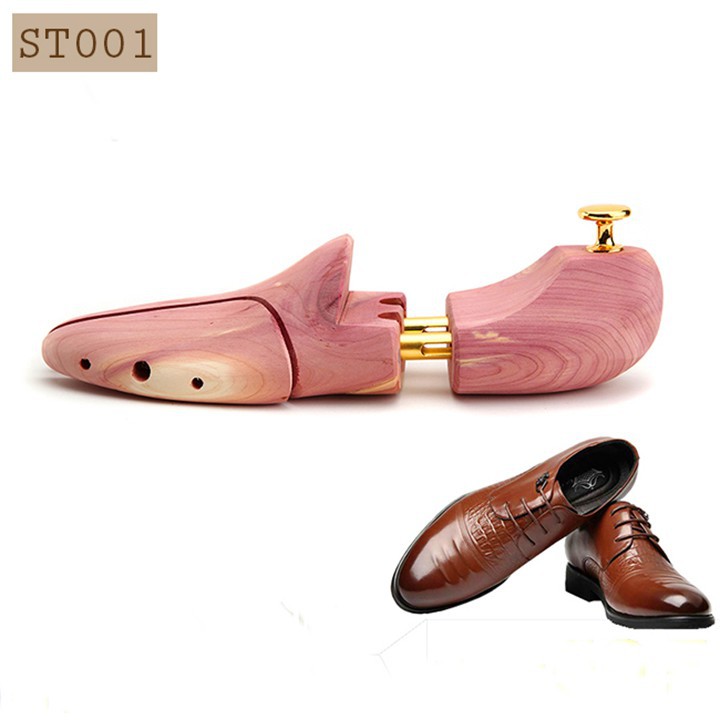 áo balo Cây giữ form giày gỗ Tuyết Tùng đỏ ST001 shoes tree