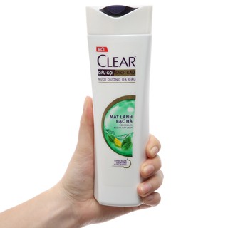 DẦU GỘI CLEAR MÁT LẠNH BẠC HÀ (370G)