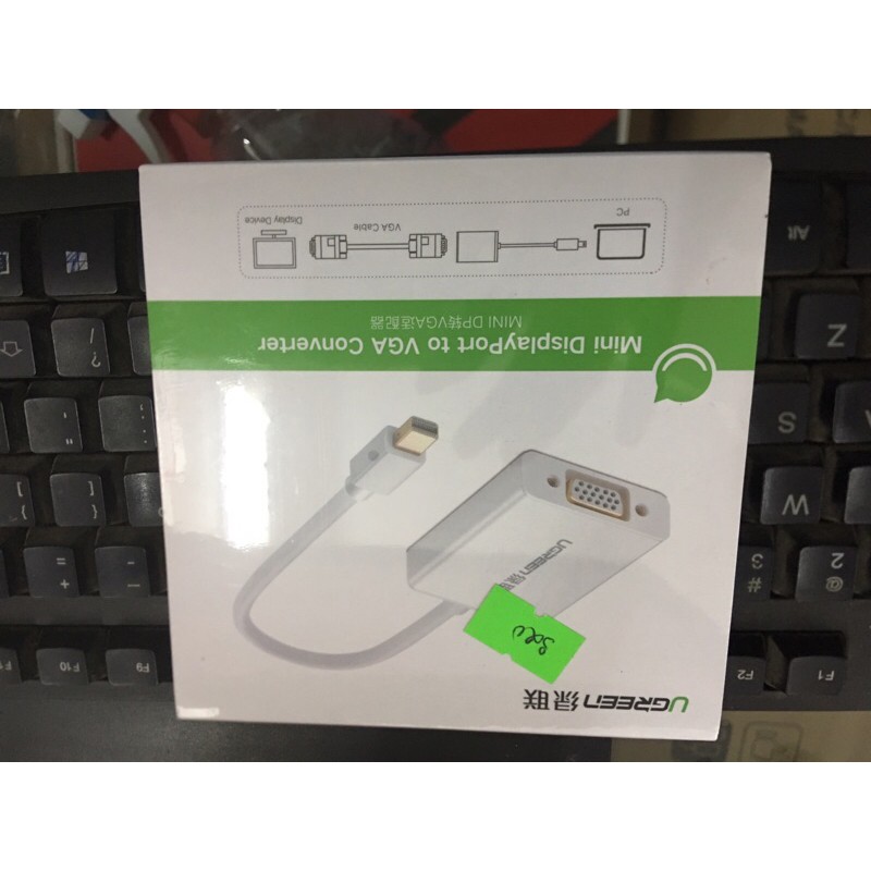 Cáp chuyển đổi Mini Displayport, thunderbolt sang VGA âm Ugreen 10403, bảo hành 18 tháng