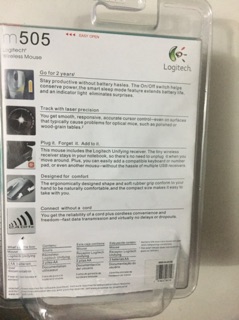 [SALE 10%] Chuột không dây, mouse Laser M505