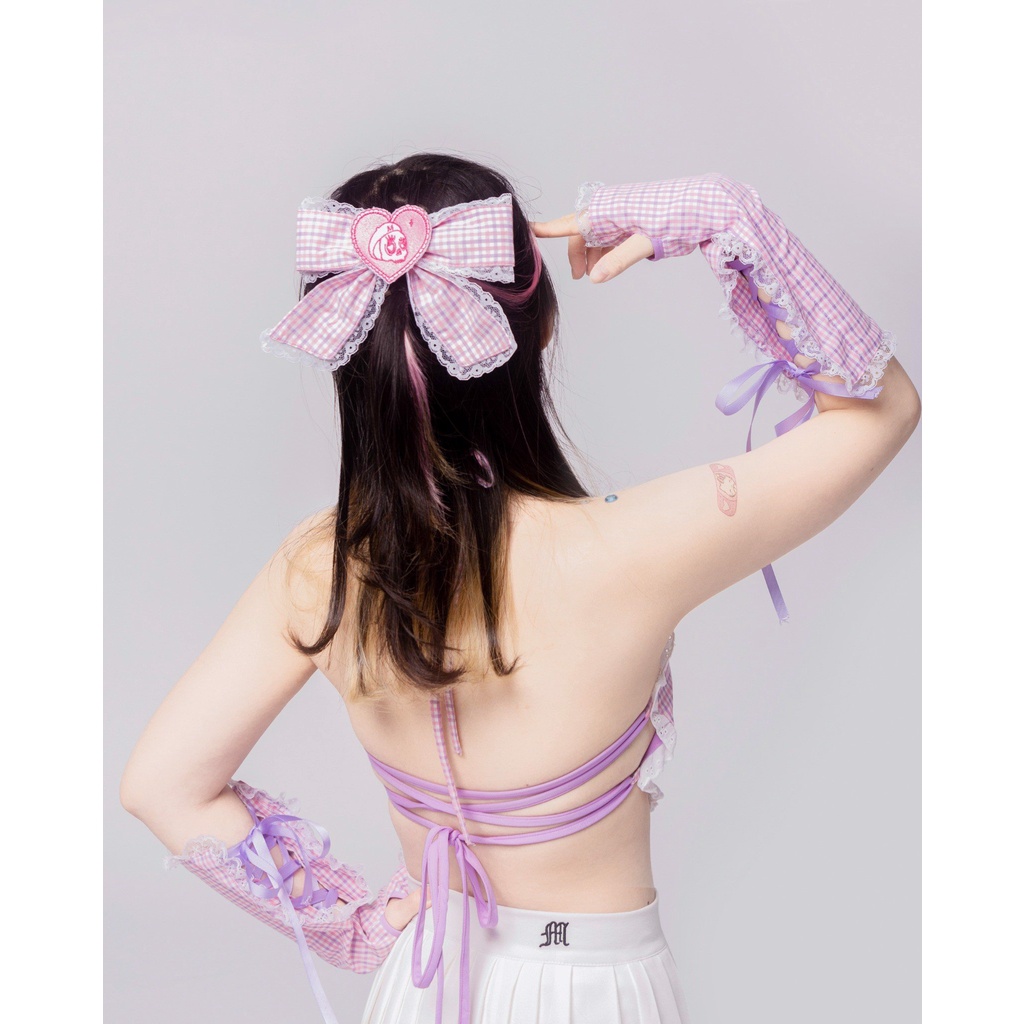 NƠ KẸP TÓC VIỀN REN | mignonne
