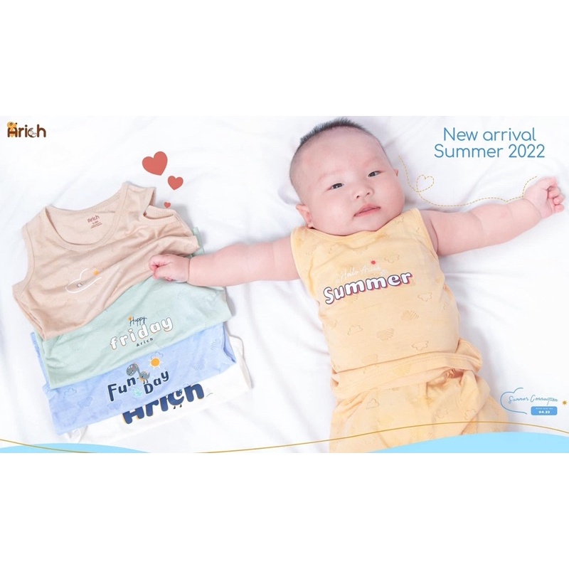 BST Arich áo ba lỗ Arich vải sợi tre cao cấp