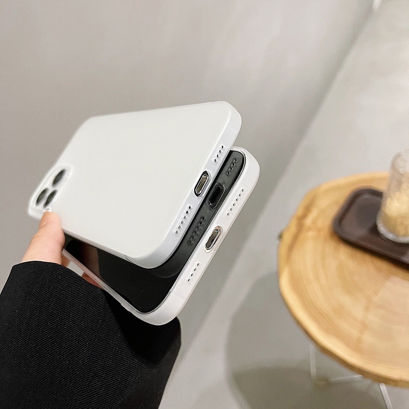 ốp iphone 11 Ốp điện thoại TPU silicone nhám trong suốt cho iPhone 11 Pro Max X XR XS Max 7 8 Plus SE 2020 12 Pro Max 12 Mini 13 pro max 13 mini