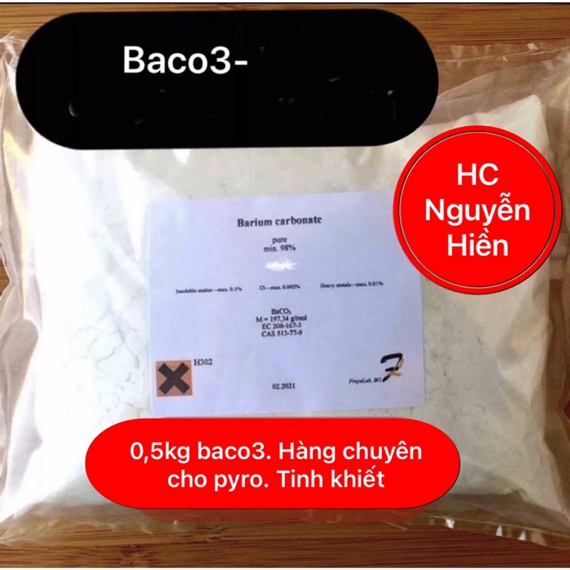 500g BACO3-baco3 bari cacbonat
