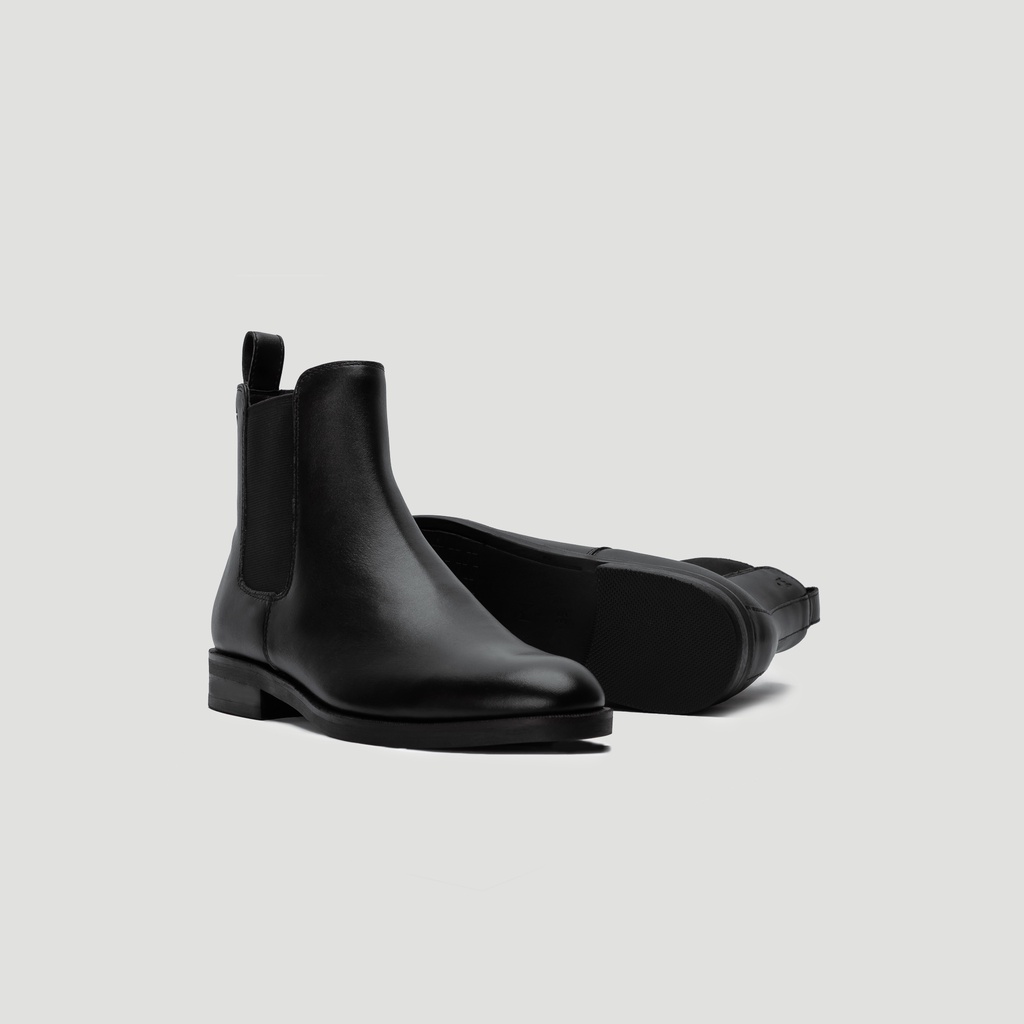 Giày boot THE WOLF classic chelsea boot - Black