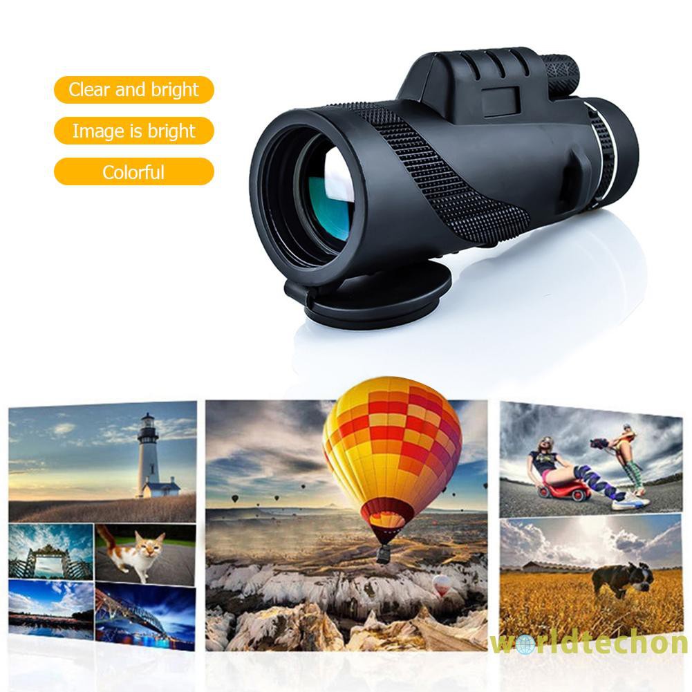 Ống Nhòm Bak4 80x100 Optics Zoom Hd Dành Cho Cắm Trại / Săn Bắn