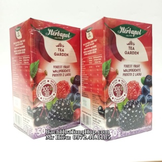 [Hỏa Tốc] Trà Herbapol Forest Fruit hộp 50gram