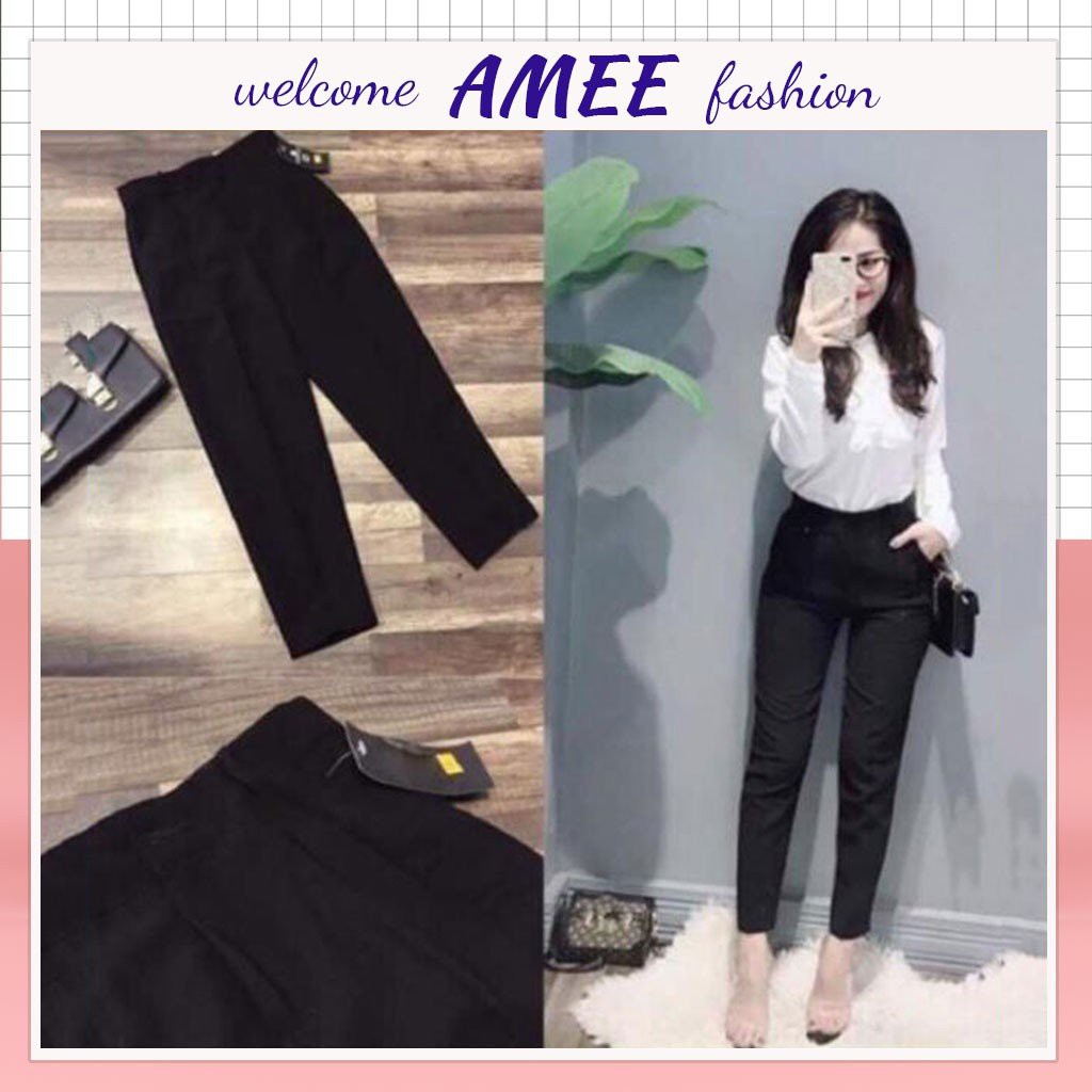 QUẦN BAGGY CÔNG SỞ ỐNG BẰNG FREESHIP Amee Fashion