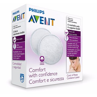 Miếng lót thấm sữa Philips Avent giặt được ( 6c )