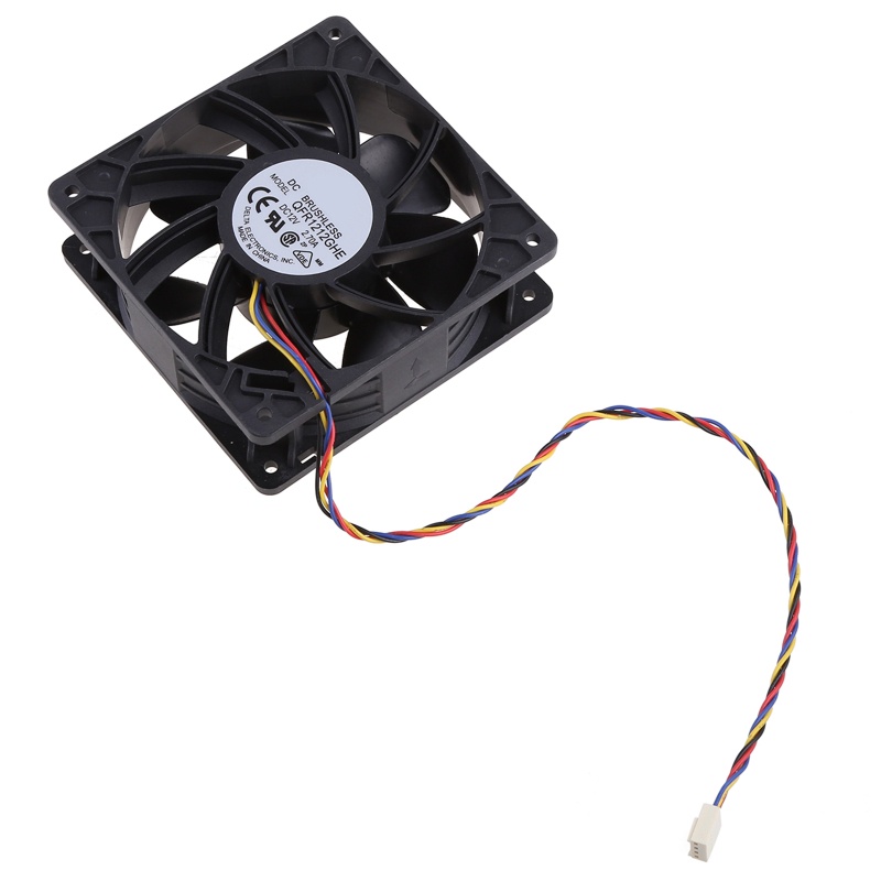 Quạt Tản Nhiệt Không Chổi Than YXA 6000Rpm QFR1212GHE Miner 4P 12V 2.7A