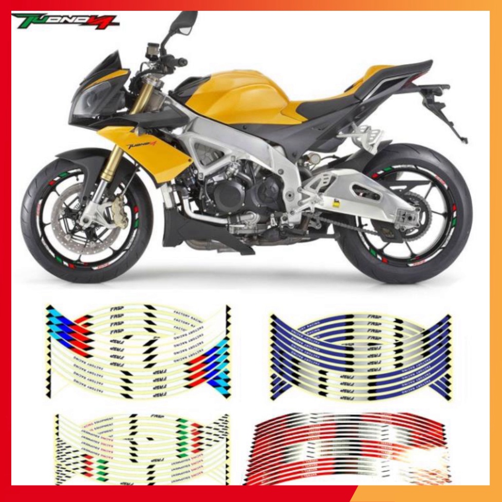 Tem Chỉ Phản Quang cho mâm xe  kiêu motor sport, performance,yamaha