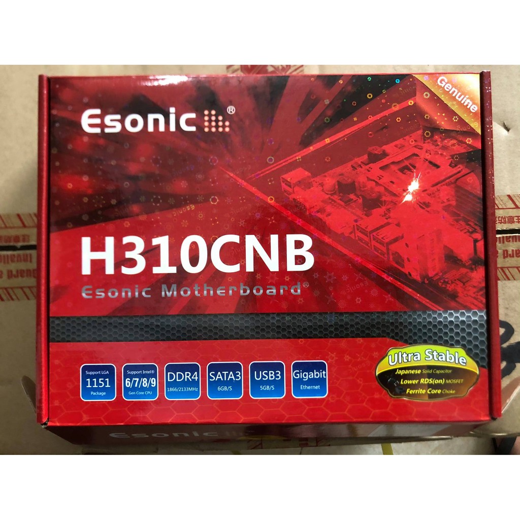 Main máy tính main H310 Esonic DDR4 CHIPSET 1151