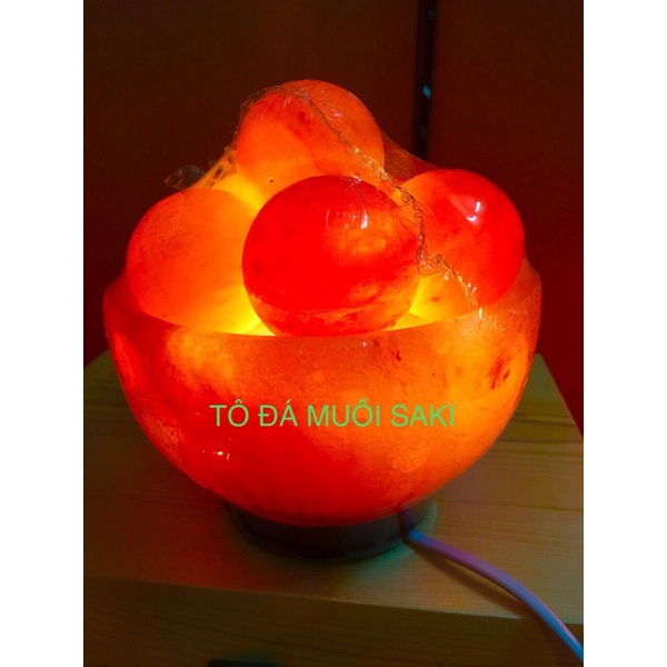 Tô Đá Muối Himalaya - Vựơng Phong Thuỷ - Hút Tài Lộc