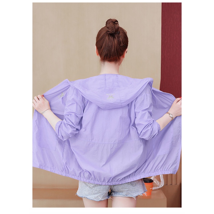 Áo Chống Nắng Chống Tia UV Bằng Lụa Lạnh Thoáng Khí Phong Cách Hàn Quốc Thời Trang Mùa Hè 2022 Cho Nữ
