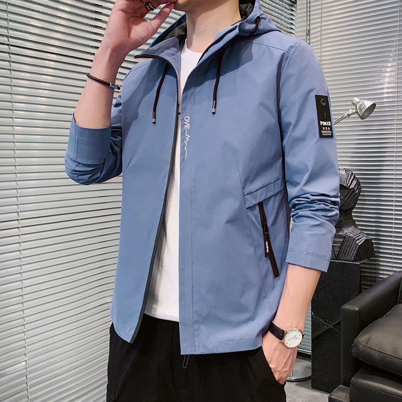 Áo Khoác Hoodie Dáng Rộng Phong Cách Thời Trang Hàn Quốc Cho Nam Giới