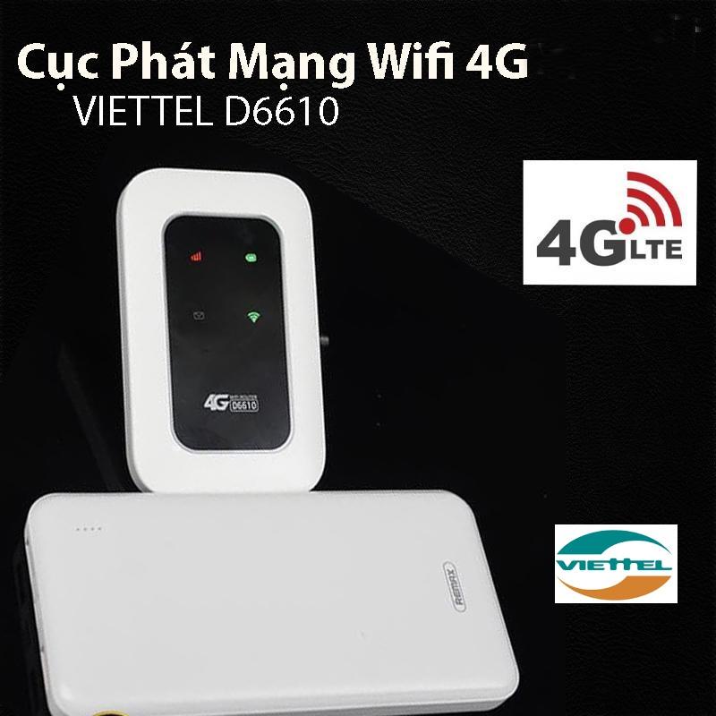 VIETTEL D6610 trải nghiệm bước đột phá vượt trội công nghệ wifi 4g lte bộ phát đáng tiền mua