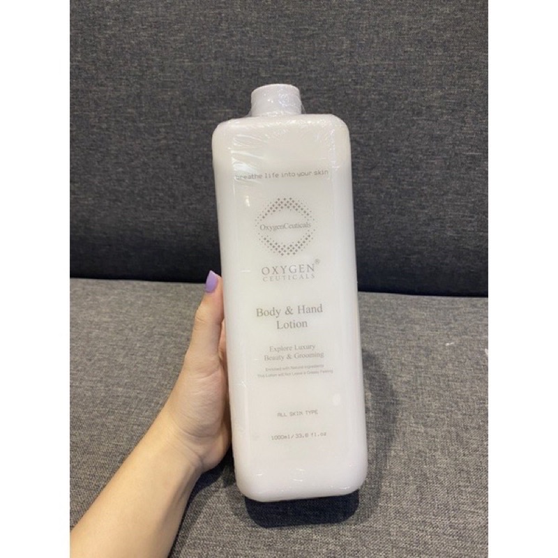 Dưỡng Thể Oxygen - Body & Hand Lotion Explore Luxury - Dưỡng Ẩm Làm Sáng Chống Lão Hoá Da Toàn Thân