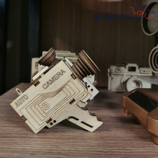 Lắp ráp gỗ Mô hình Máy Quay