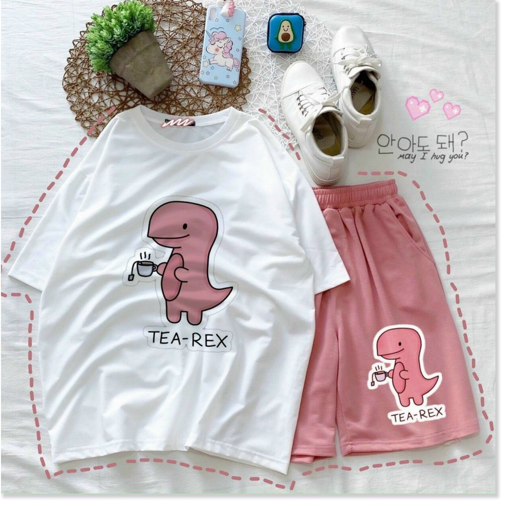 SET THUN NỮ COTTON,THIẾT KẾ HỌA TIẾT TRÊN ÁO SIÊU DỄ THƯƠNG THỜI TRANG MỚI KME