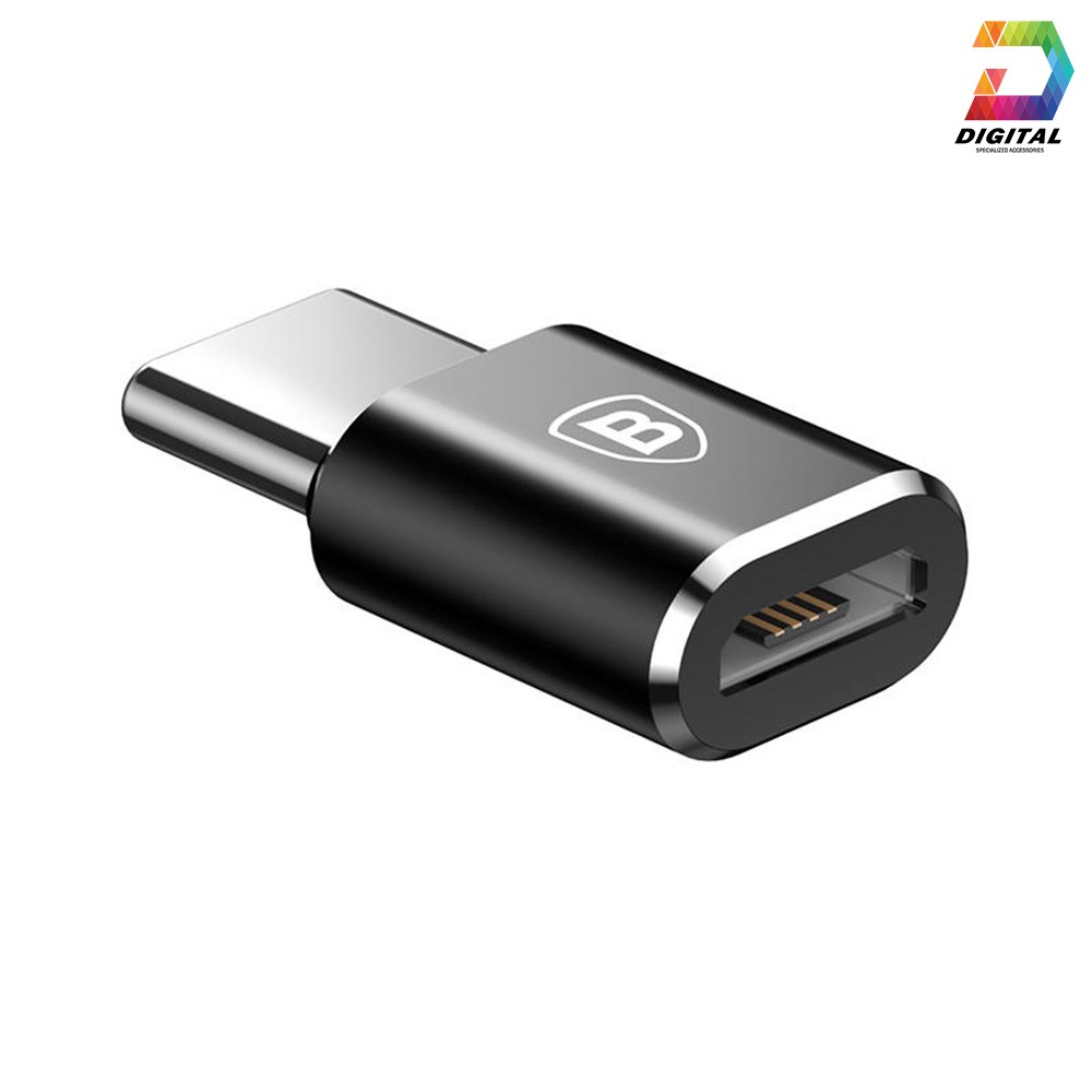 Đầu Chuyển Micro USB Sang Type-C Baseus Chính Hãng