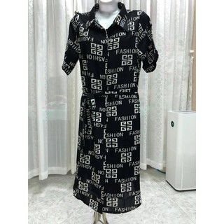 Đầm suông họa tiết cổ