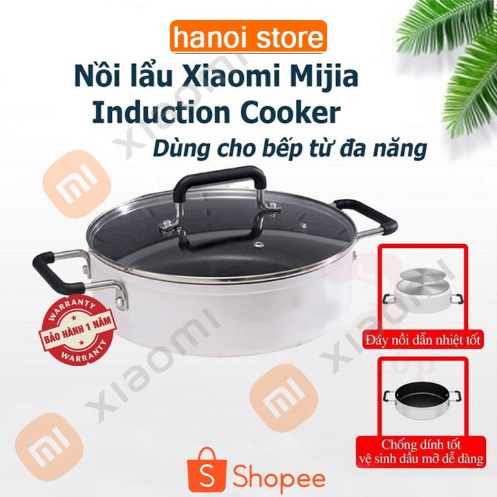 Nồi lẩu Xiaomi Mijia Induction Cooker cao cấp chống dính