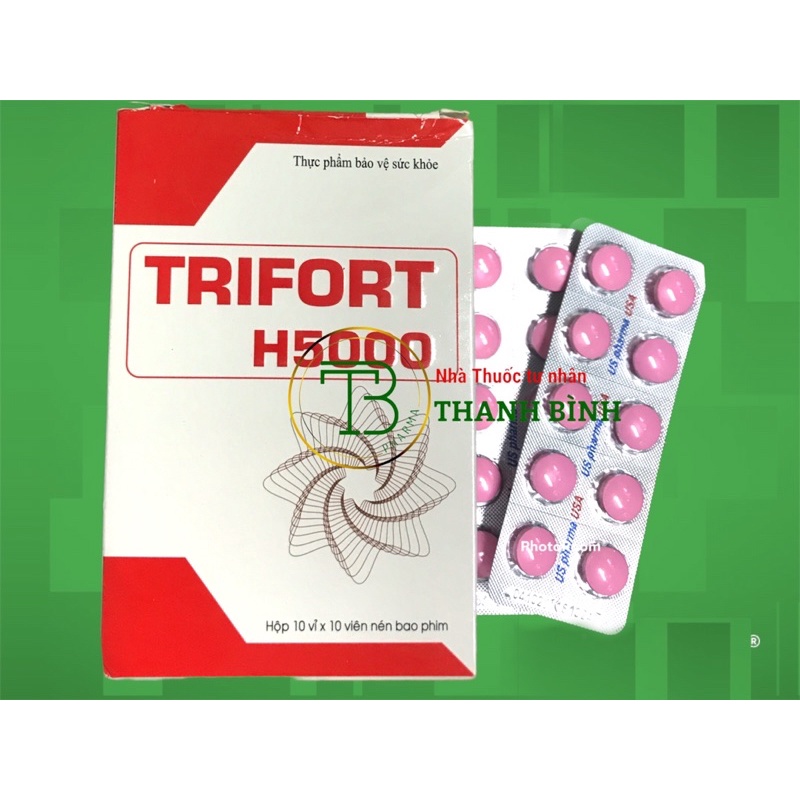 Trifort H5000 - Hộp 100 viên - Nâng cao sức đề kháng